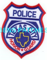 TEXAS,TEXAS CITY POLICE HONOR GUARD 1